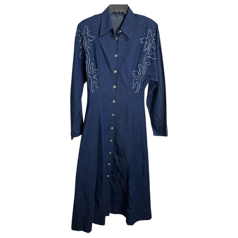 Vintage Howard Wolf Denim Dress